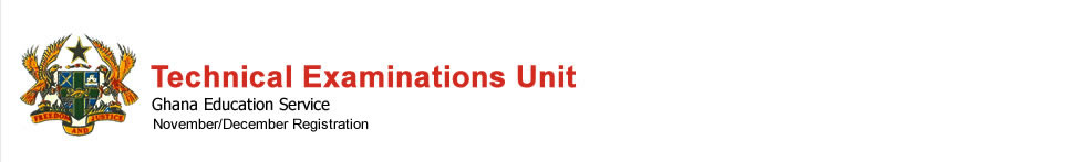 Welcome to Technical Examinations Unit